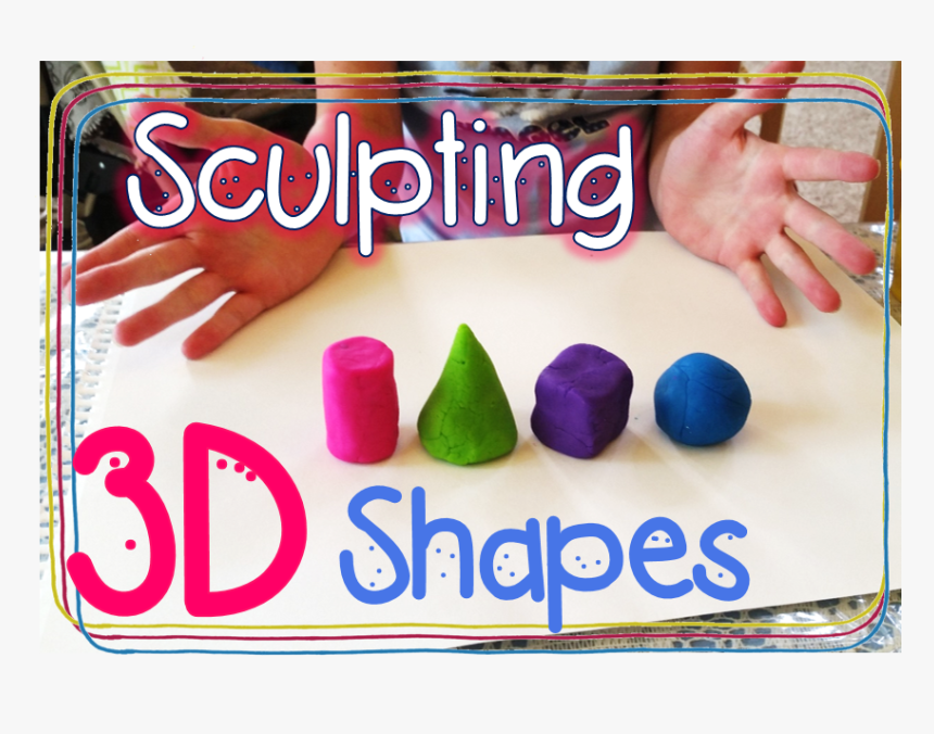 Making 3d Shapes With Playdough, HD Png Download, Free Download
