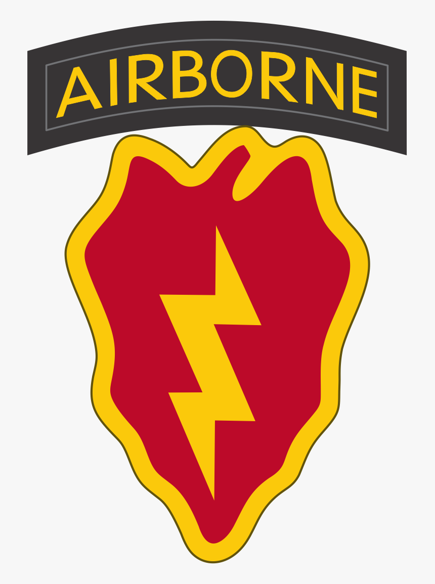 4th Bct 25th Id Ssi - 4 25 Airborne Patch, HD Png Download, Free Download