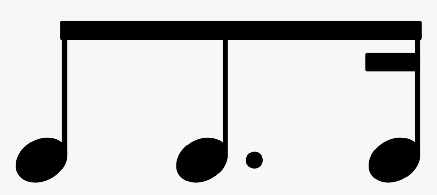 Beam - Eighth Note With Line, HD Png Download, Free Download