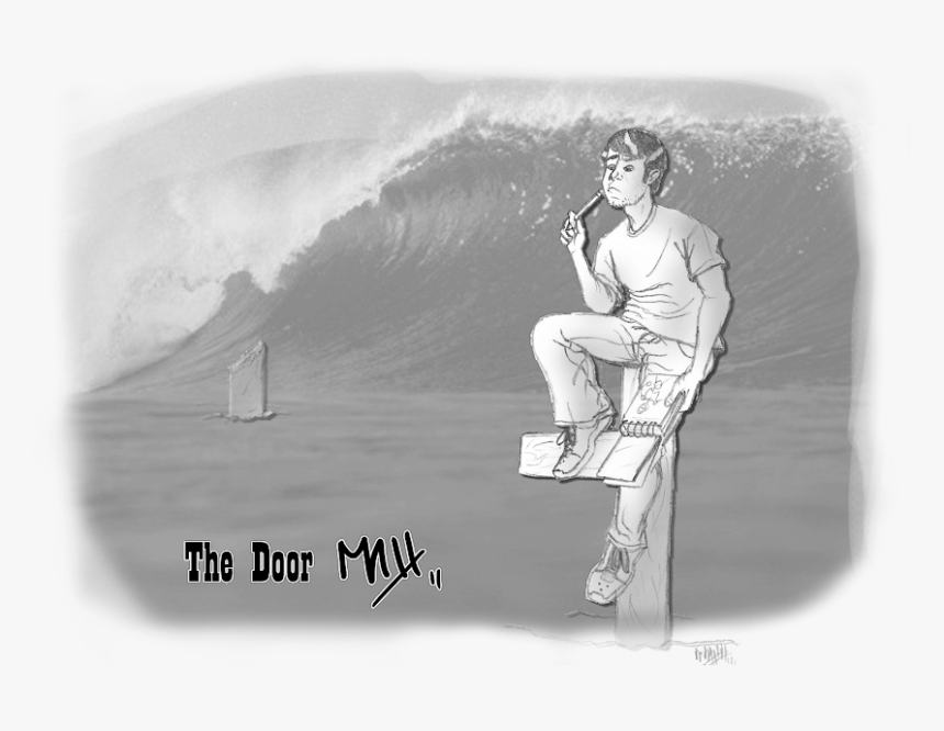 The Door-matt - Monochrome, HD Png Download, Free Download