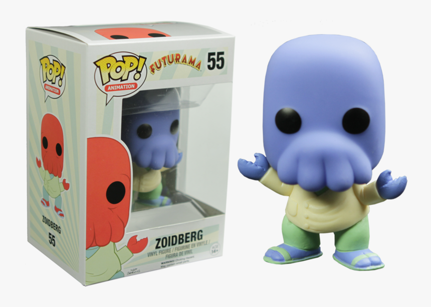 Pop Futurama Zoidberg Blue, HD Png Download, Free Download