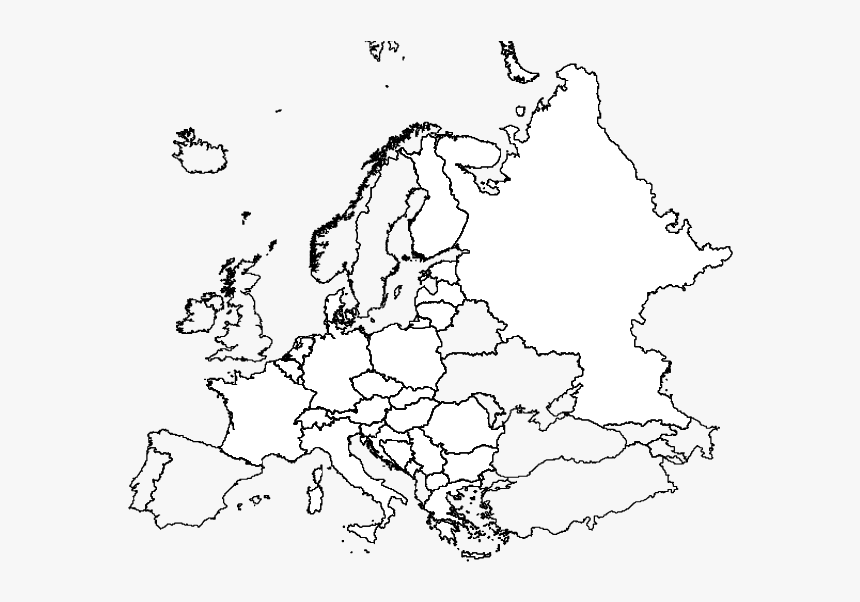 European Countries With Records Of Ips Amitinus - Europe Political Map For School, HD Png Download, Free Download