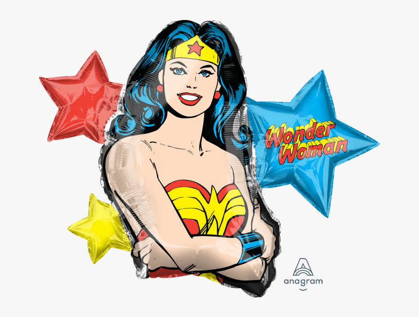 Wonder Woman - Foil Balloon Wonder Woman, HD Png Download, Free Download