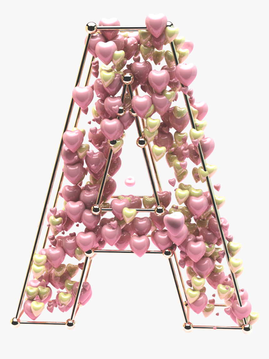 C4d Romantic English Alphabet Png And Psd - Rose, Transparent Png, Free Download