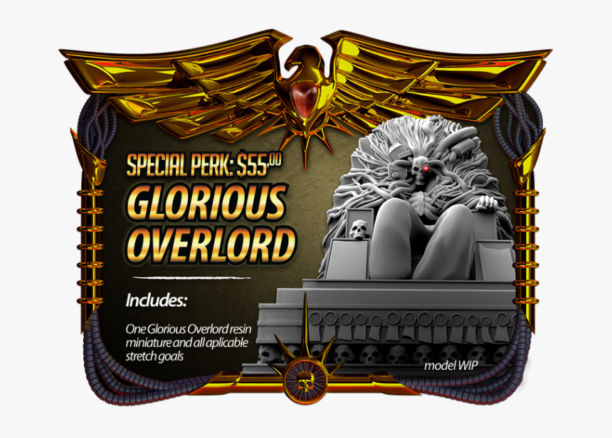 Glorious Overlord Miniature, HD Png Download, Free Download