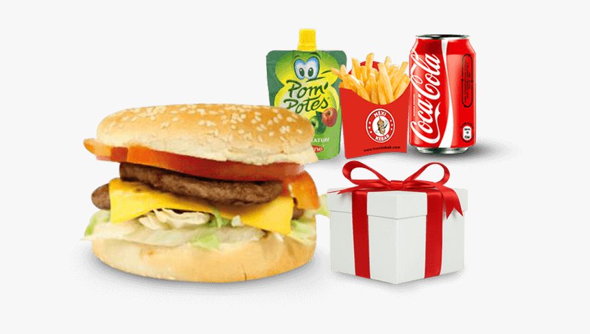 Breakfast Sandwich Cheeseburger Fast Food Junk Food - Coca Cola, HD Png Download, Free Download