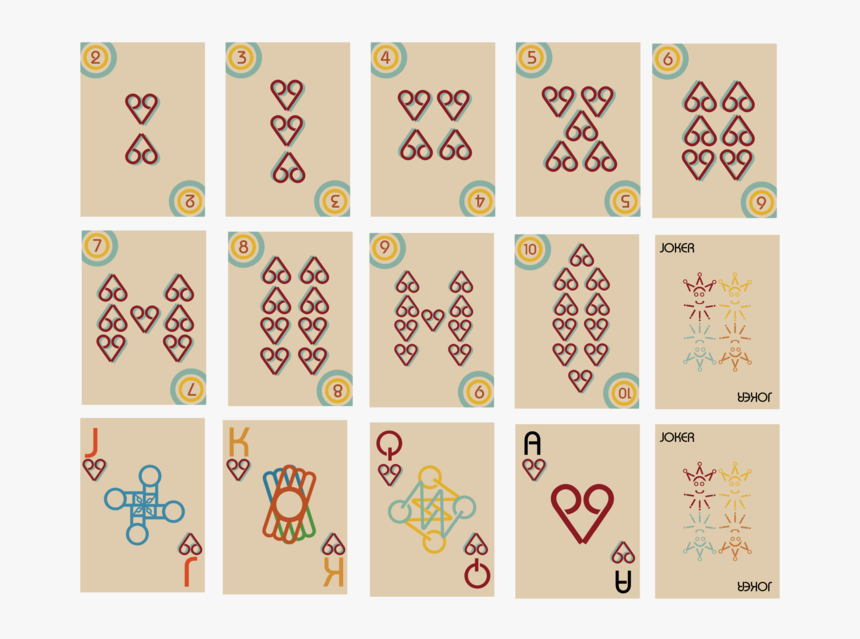 Playing Cards All Hearts - Illustration, HD Png Download, Free Download