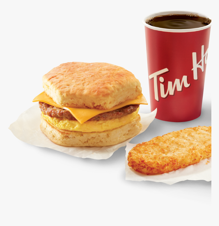 Variety Of Tim Hortons Breakfast Products - Breakfast Anytime Tim Hortons, HD Png Download, Free Download