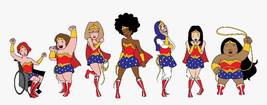 Wonder Woman Walking Krewe - We All Are Wonder Woman, HD Png Download, Free Download