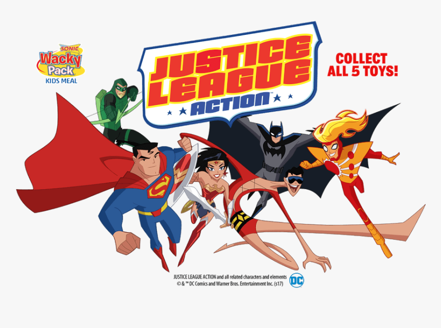 Supergirl Clipart Kid Wonder Woman - Justice League Action Run Superman, HD Png Download, Free Download