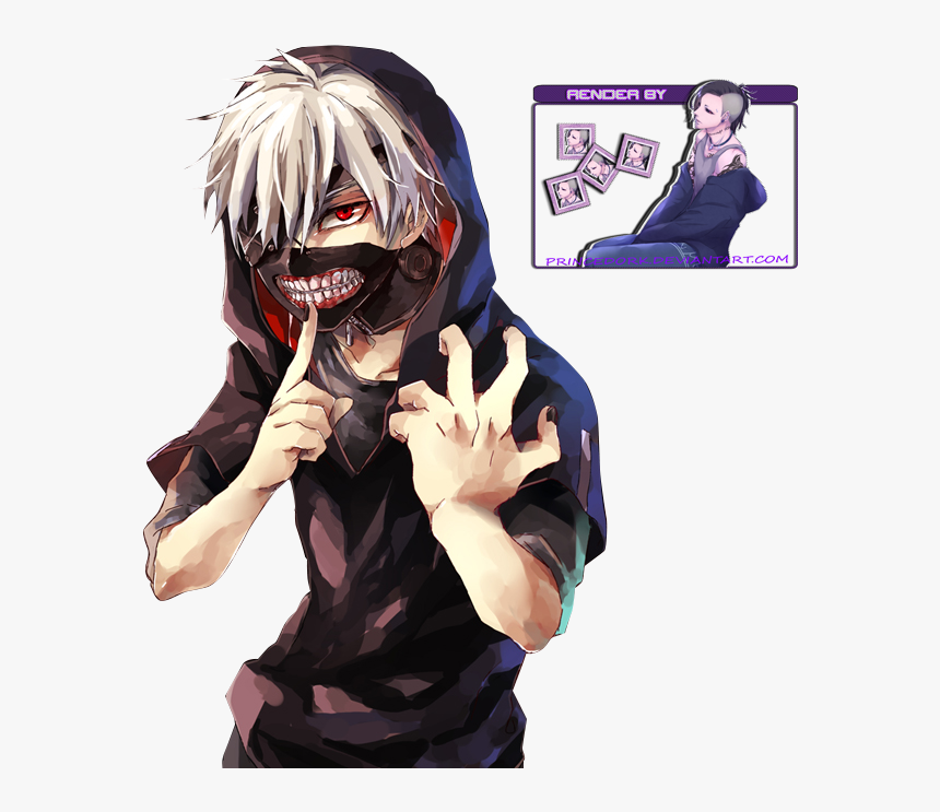 Ken Kaneki Png Eyepatch - Kaneki Render Tokyo Ghoul Kaneki Png, Transparent Png, Free Download