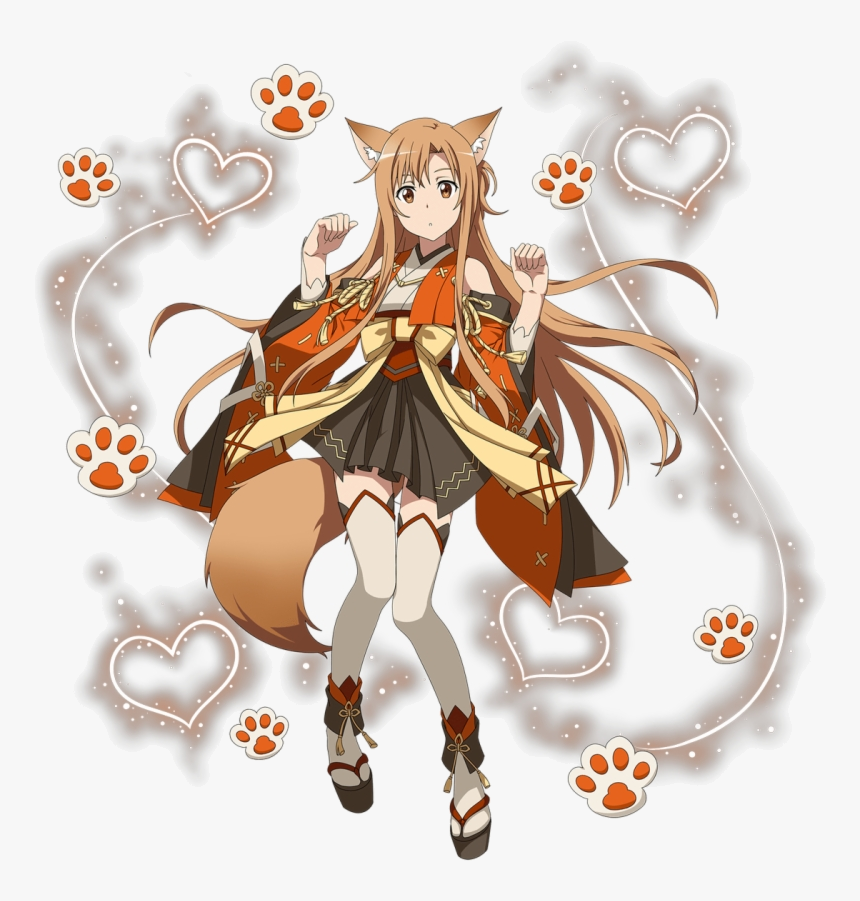 Sword Art Online Asuna Clipart Love Memory Defrag Constant - Sao New Year Asuna Memory Defrag, HD Png Download, Free Download