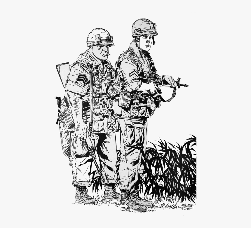 Эскиз на военную тематику