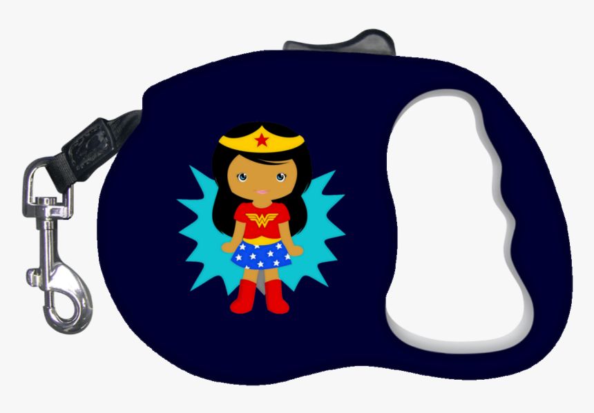 Wonder Girl Retractable Dog Leash - Leash, HD Png Download, Free Download