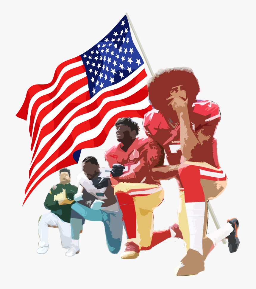 Colin Kaepernick Png Page - Colin Kaepernick Kneeling Transparent, Png Download, Free Download