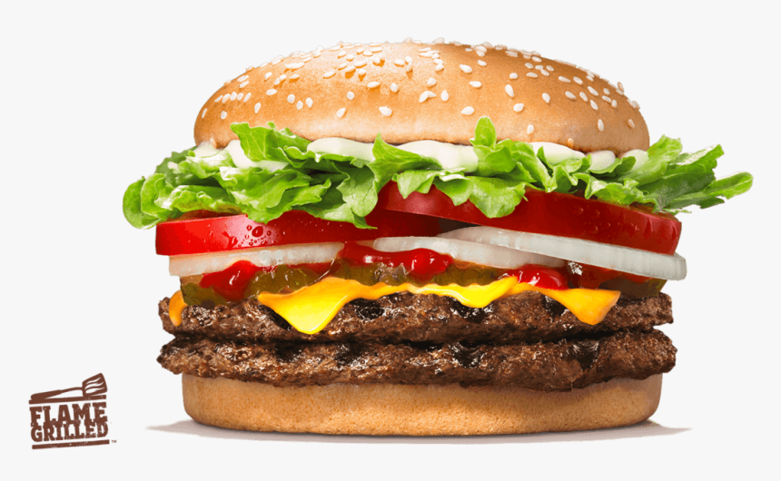 Burger King Double Whopper Käse, HD Png Download, Free Download