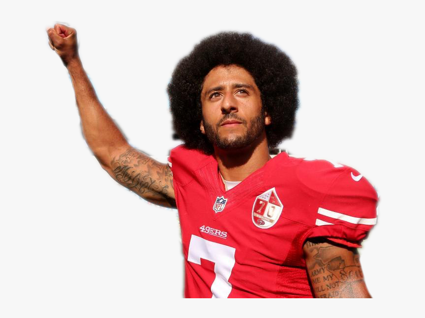 Colin Kaepernick Free Png Image - Colin Kaepernick Protest, Transparent Png, Free Download