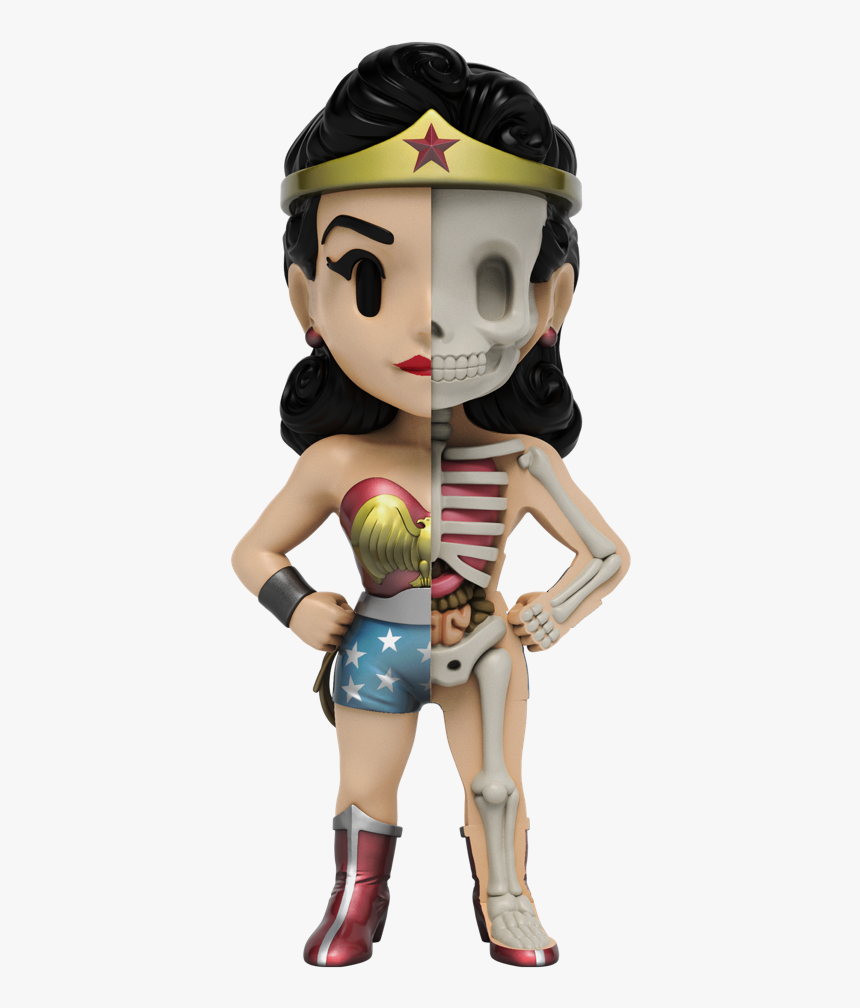 Mighty Jaxx Xxray Plus Wonder Woman Metallic Version, HD Png Download, Free Download