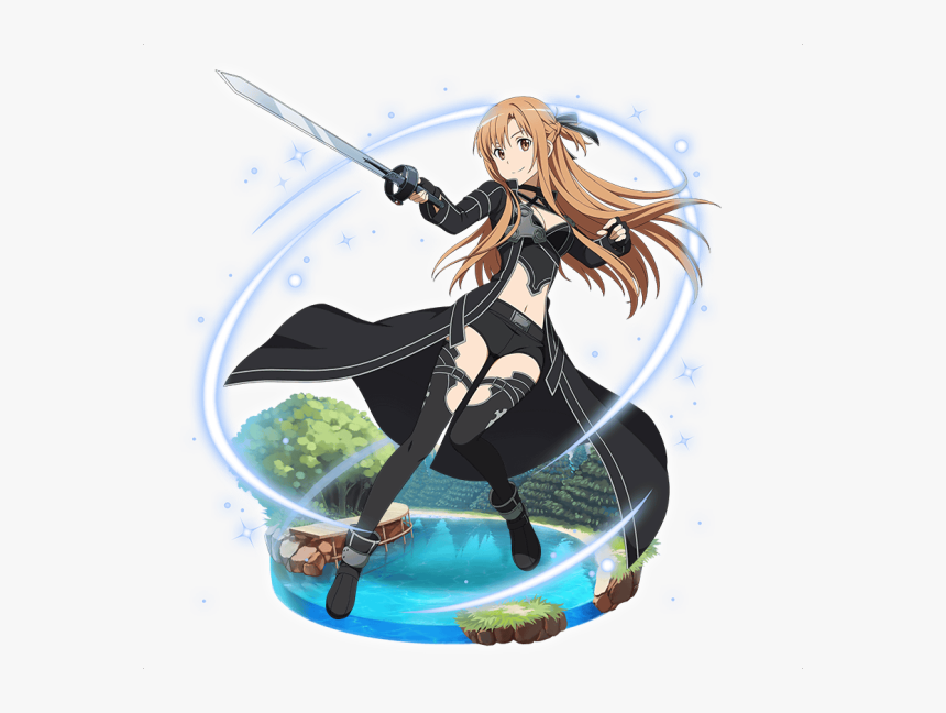 Asuna And Kirito - Black Asuna, HD Png Download, Free Download