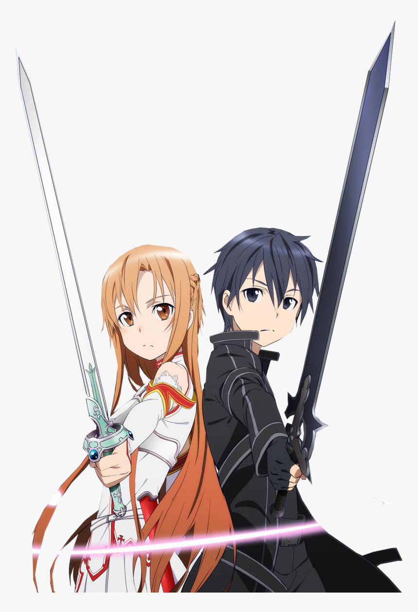 Sword Art Online Clipart Kirito - Sword Art Online .png, Transparent Png, Free Download