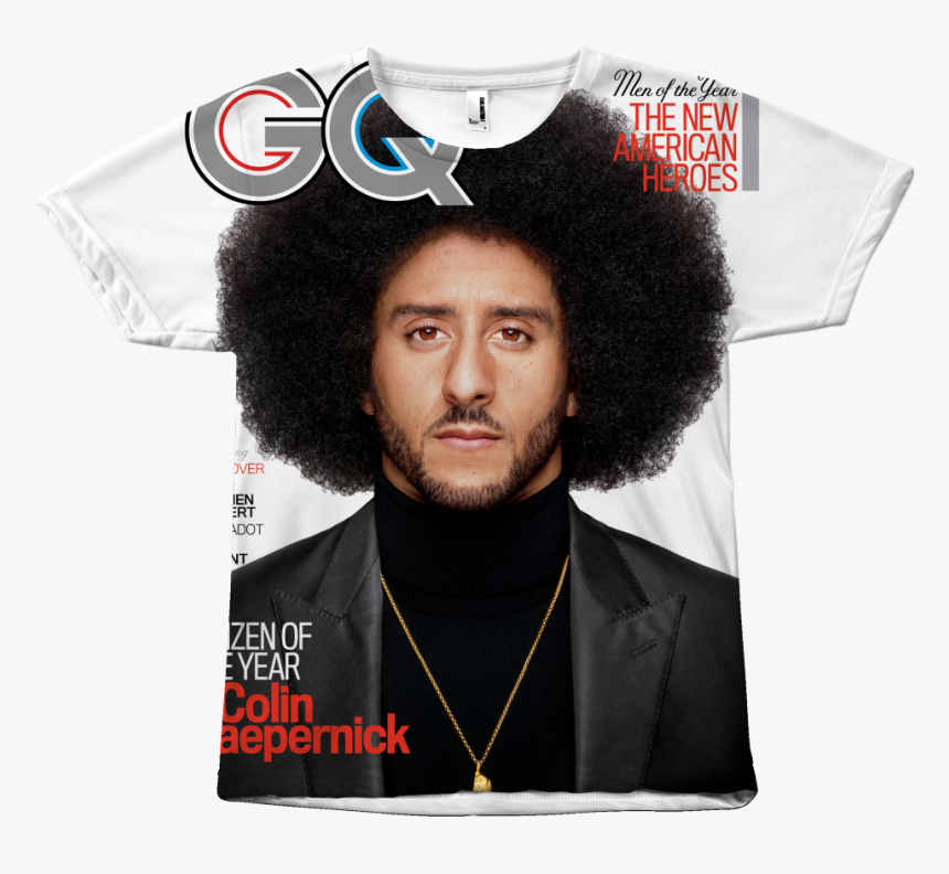Transparent Gq Png - Kaepernick Citizen Of The Year, Png Download, Free Download