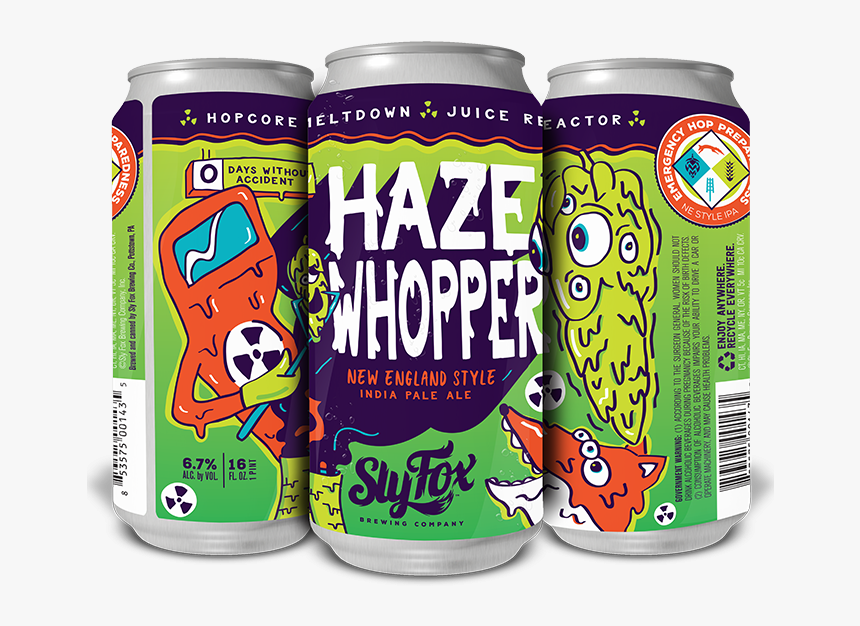 Sly Fox Haze Whopper New England Ipa - Sly Fox Haze Whopper, HD Png Download, Free Download