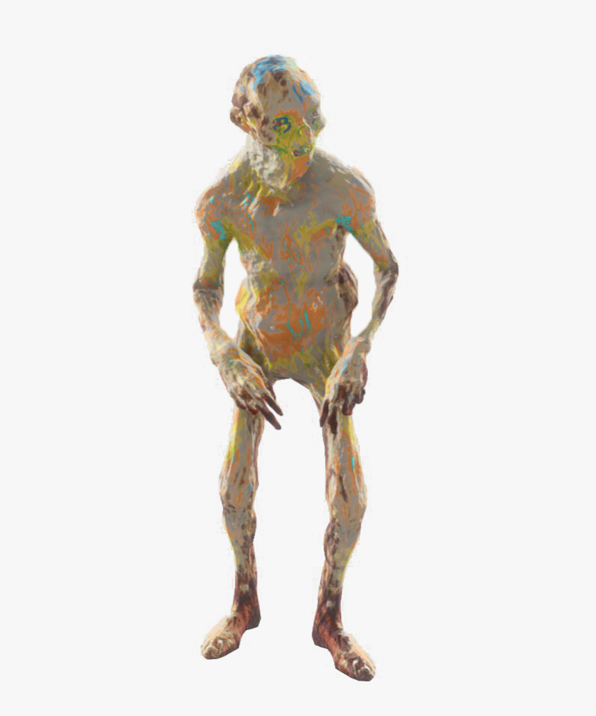 Nukapedia The Vault - Fallout 4 Painted Ghoul, HD Png Download, Free Download