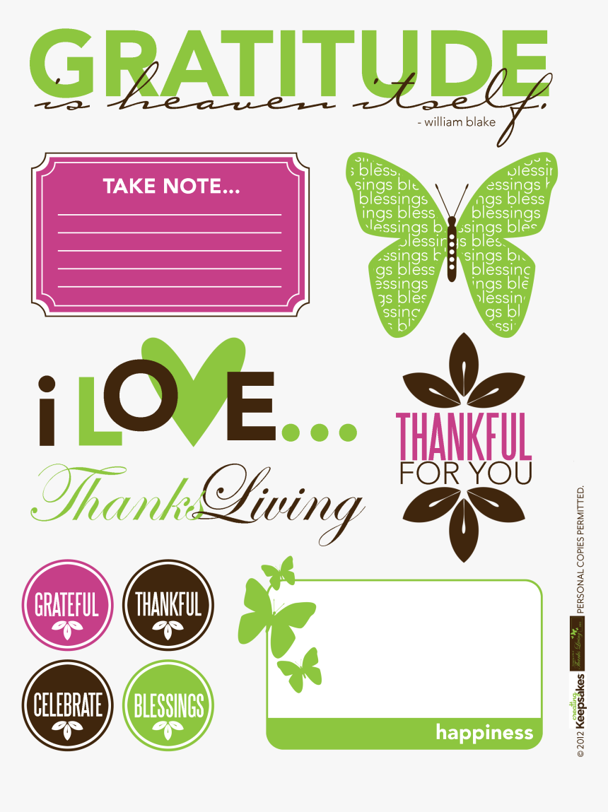 Transparent Gratitude Png - Butterfly, Png Download, Free Download