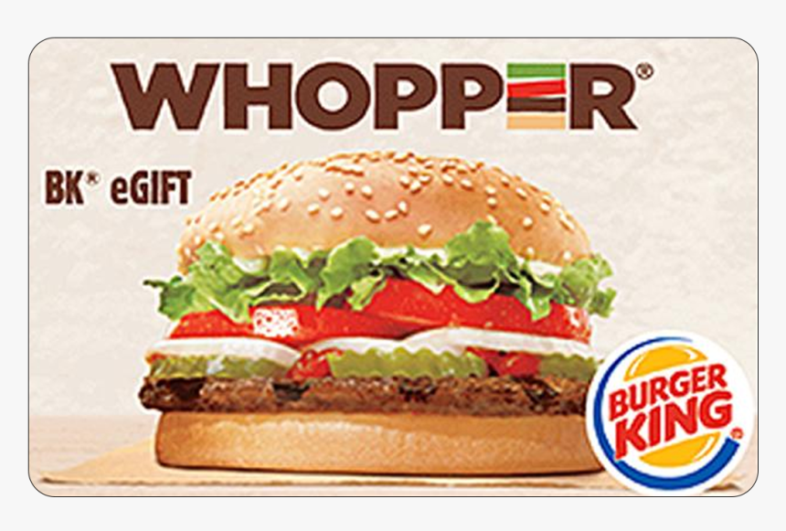 Burger King Gift Card, HD Png Download, Free Download