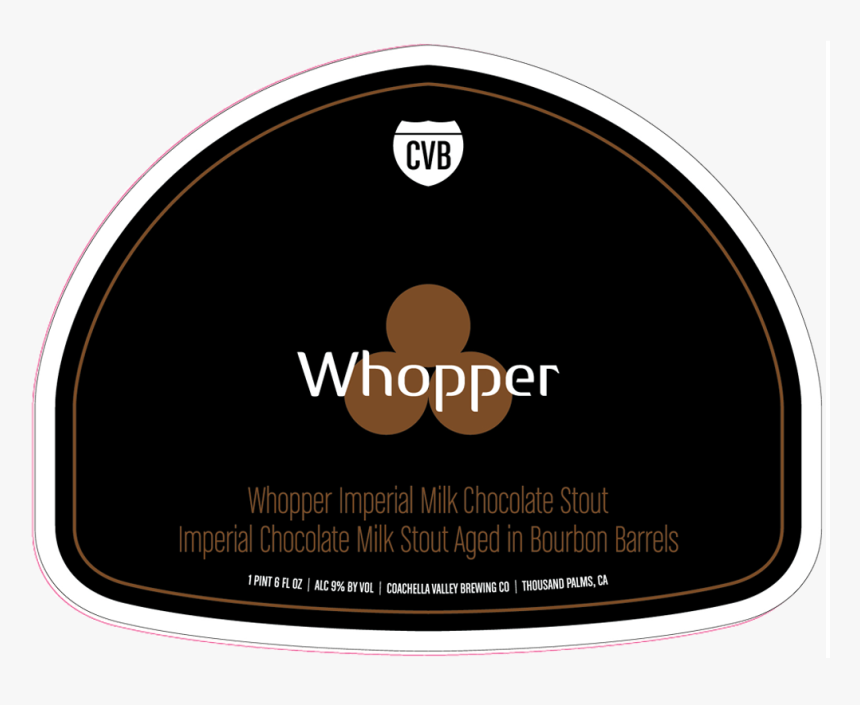 Transparent Whopper Png - Label, Png Download, Free Download