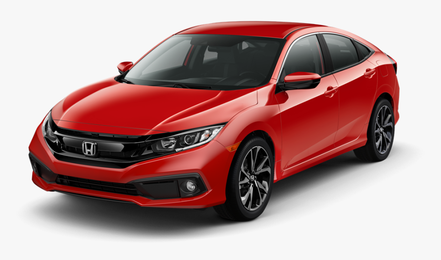 2019 Honda Civic - Honda Civic Rs Turbo Red, HD Png Download, Free Download