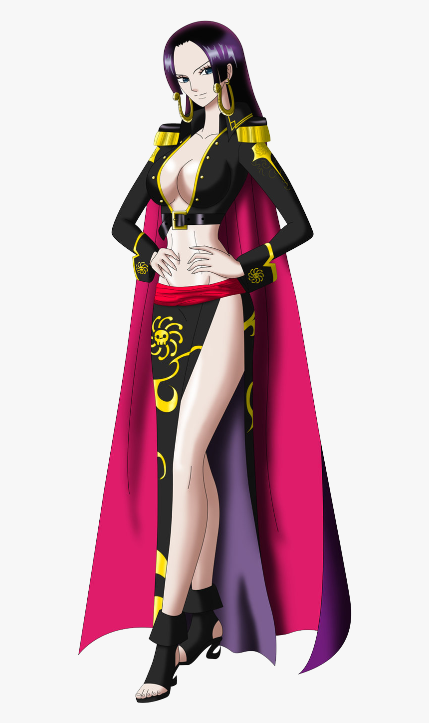 One Piece Boa Hancock Render Hd Png Download Kindpng 