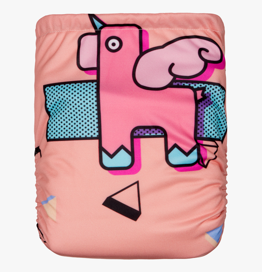 Kawaii Unicorn Back View - Garment Bag, HD Png Download, Free Download