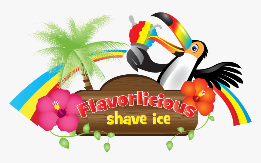 Flavorlicious Shave Ice - Shave Ice Logo, HD Png Download, Free Download