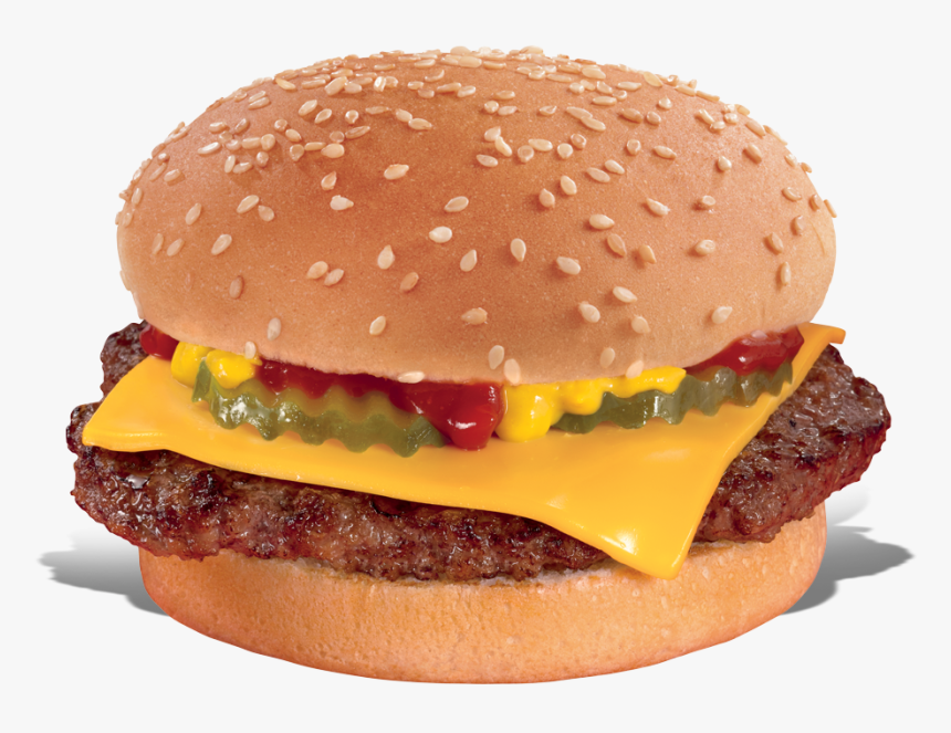 Cheeseburger Hamburger Chicken Fingers Hot Dog Dairy - Dq Cheese Burger, HD Png Download, Free Download