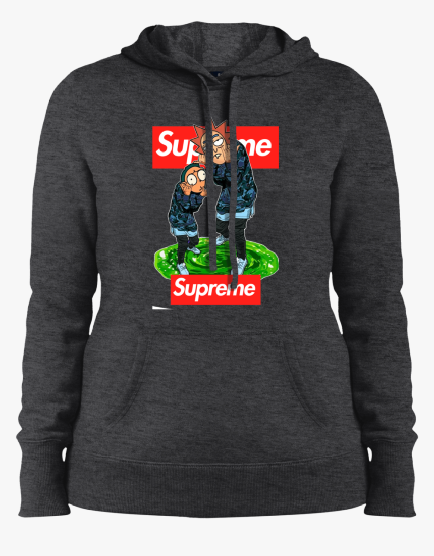 [2019] Official Supreme Rick And Morty Hoodie - Supreme Hoodie, HD Png Download, Free Download