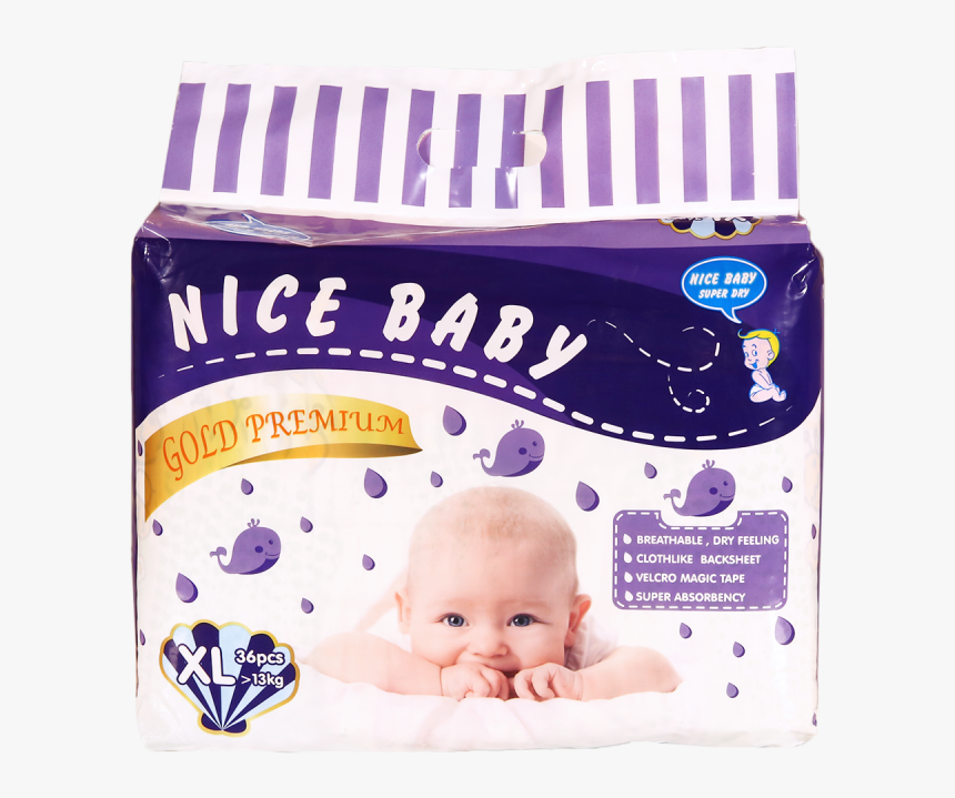 Nice Baby Supreme Baby Diapers - Baby, HD Png Download, Free Download