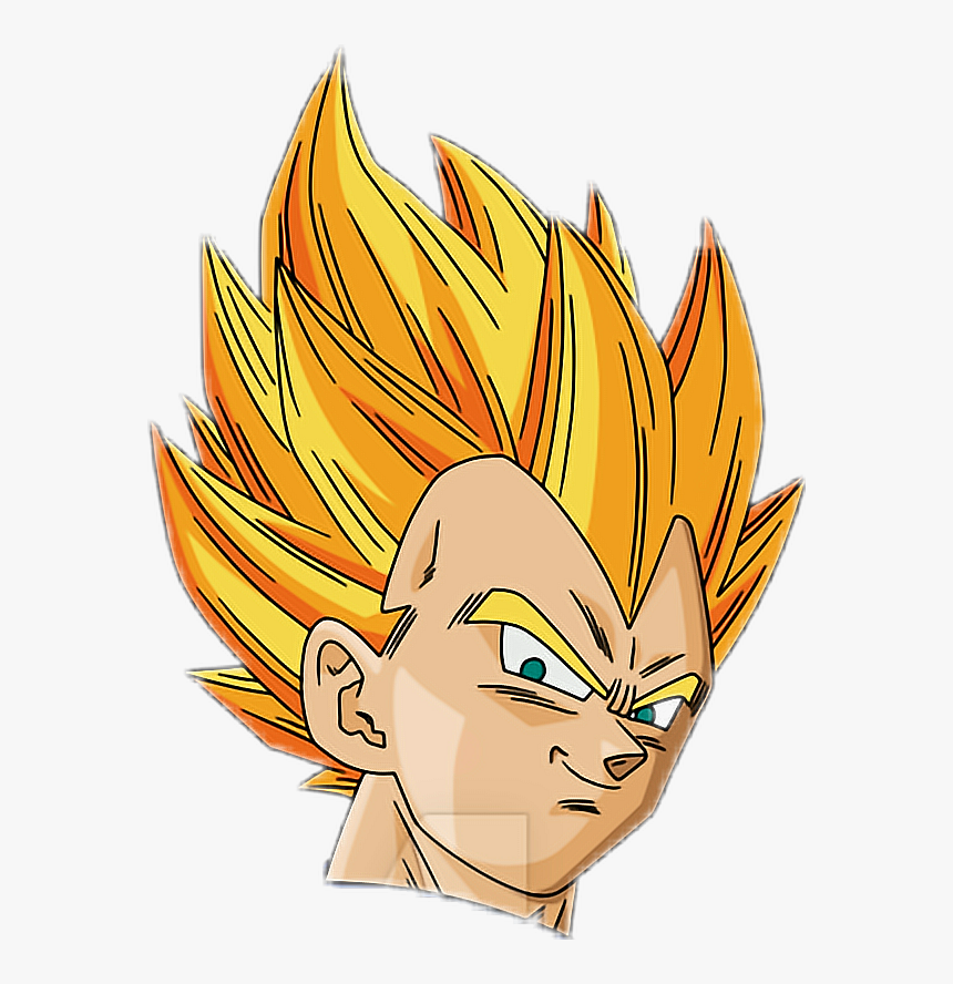 Vegeta Head Png , Png Download - Vegeta Face Png, Transparent Png, Free Download