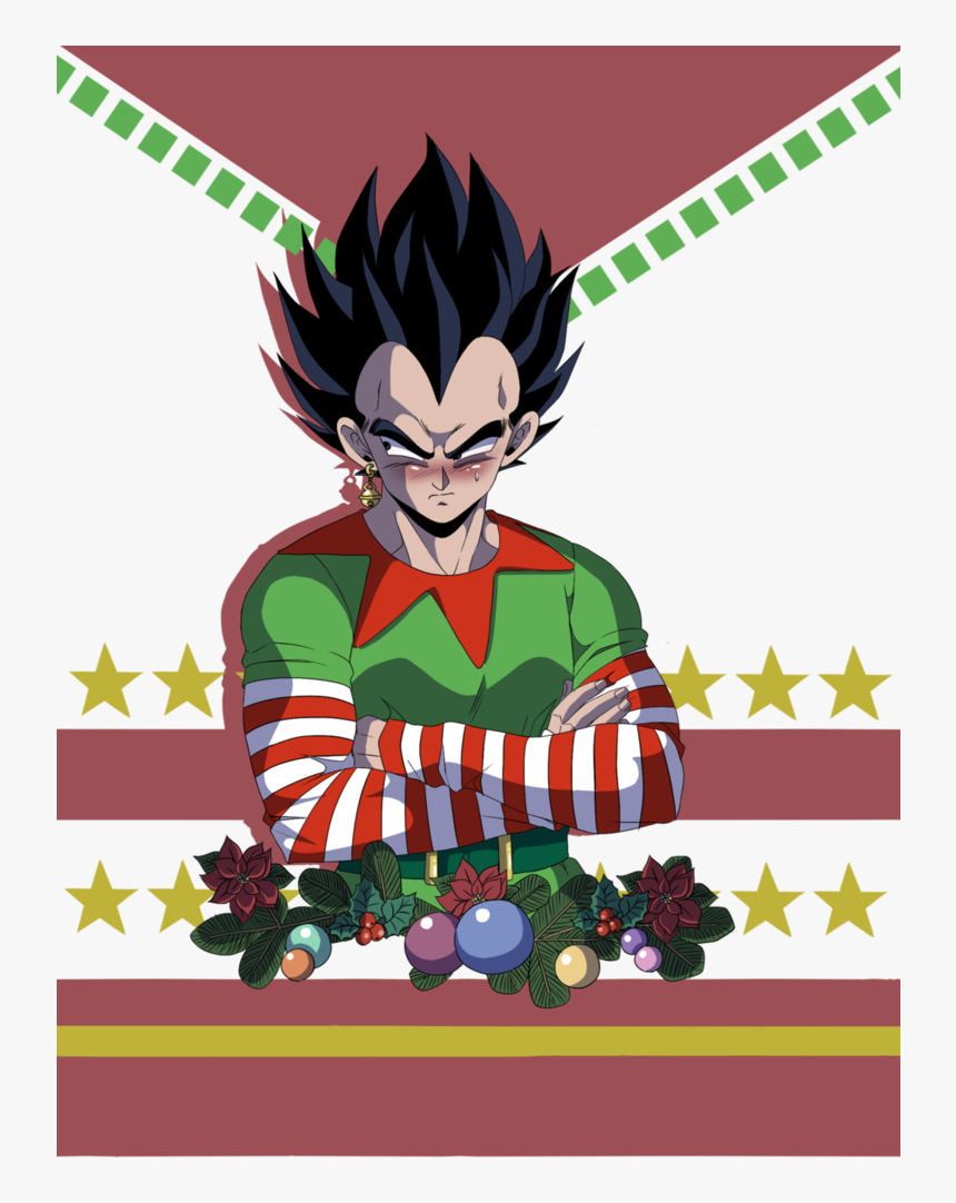 Transparent Vegeta Head Png - Vegeta Christmas, Png Download, Free Download