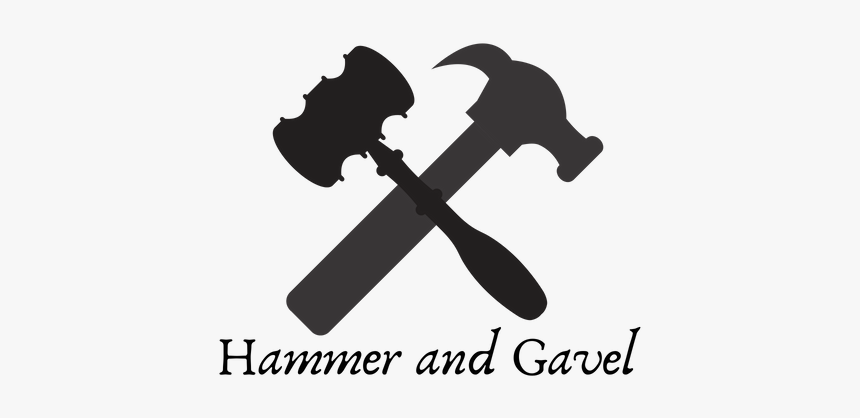 Gavel Silhouette Png, Transparent Png, Free Download