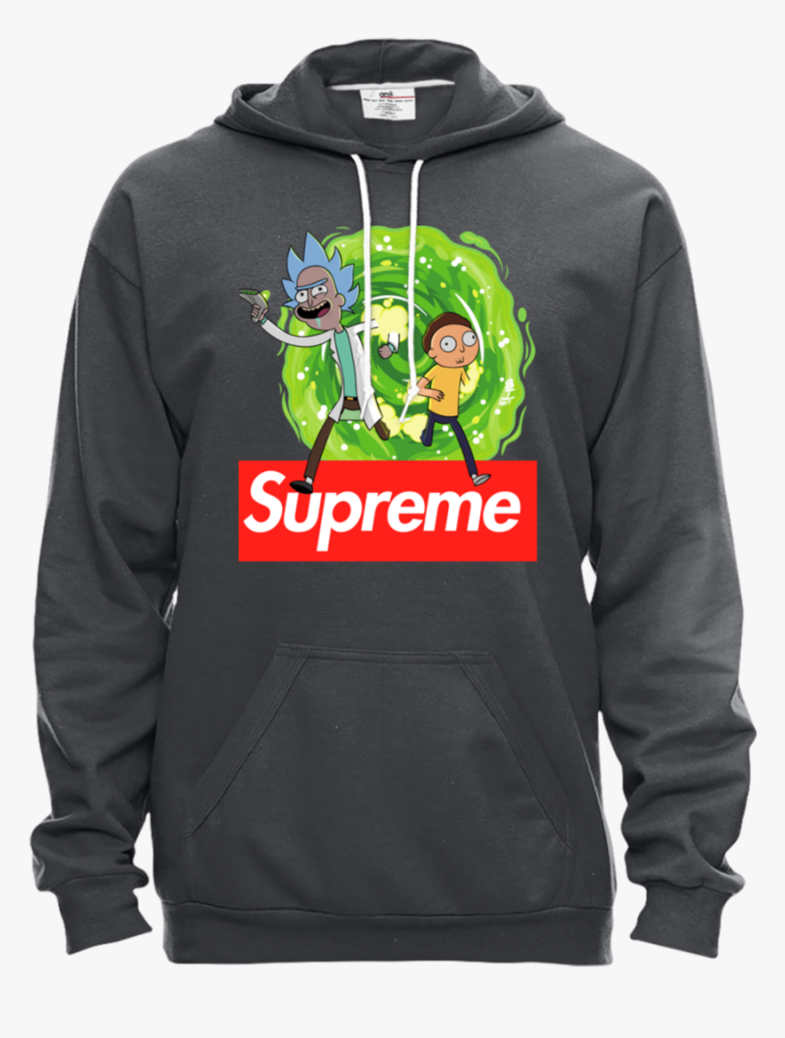 Transparent Supreme Hoodie Png - Supreme Rick And Morty Hoodie, Png Download, Free Download