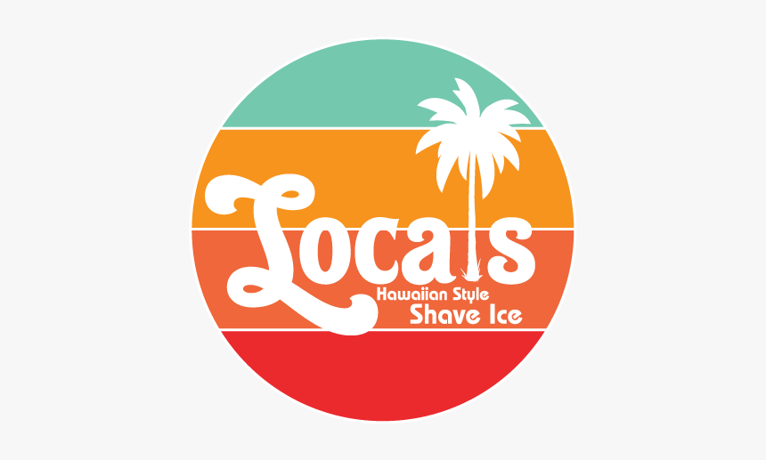 Locals Shave Ice Logo - Circle, HD Png Download, Free Download