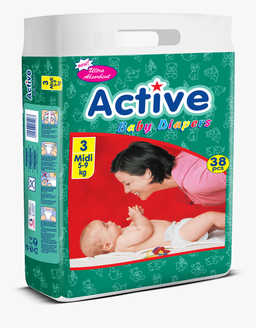 Active Baby Diapers Kosove, HD Png Download, Free Download