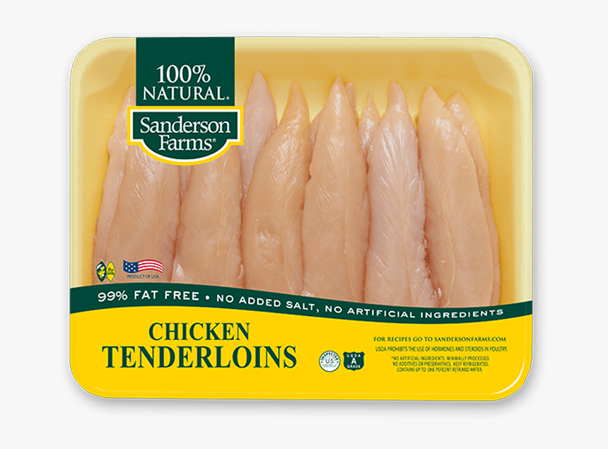 Family Pack Chicken Tenderloins - Pack Of Chicken Tenders, HD Png Download, Free Download