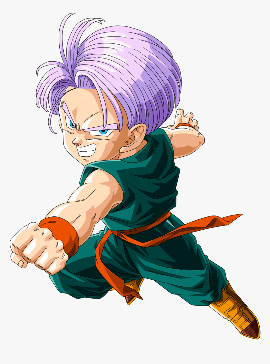 Picture Dragon Ball Kid Trunks Hd Png Download Kindpng