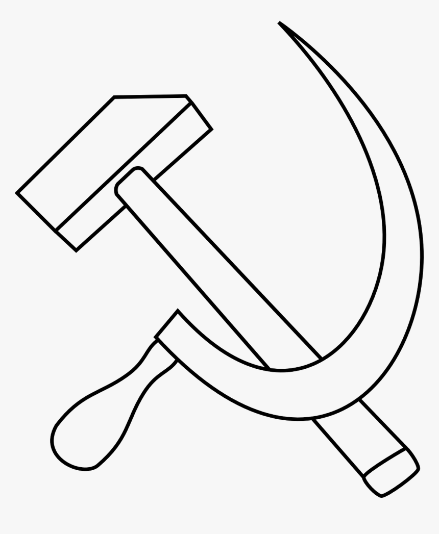 Hammer And Sickle Drawing, HD Png Download, Free Download