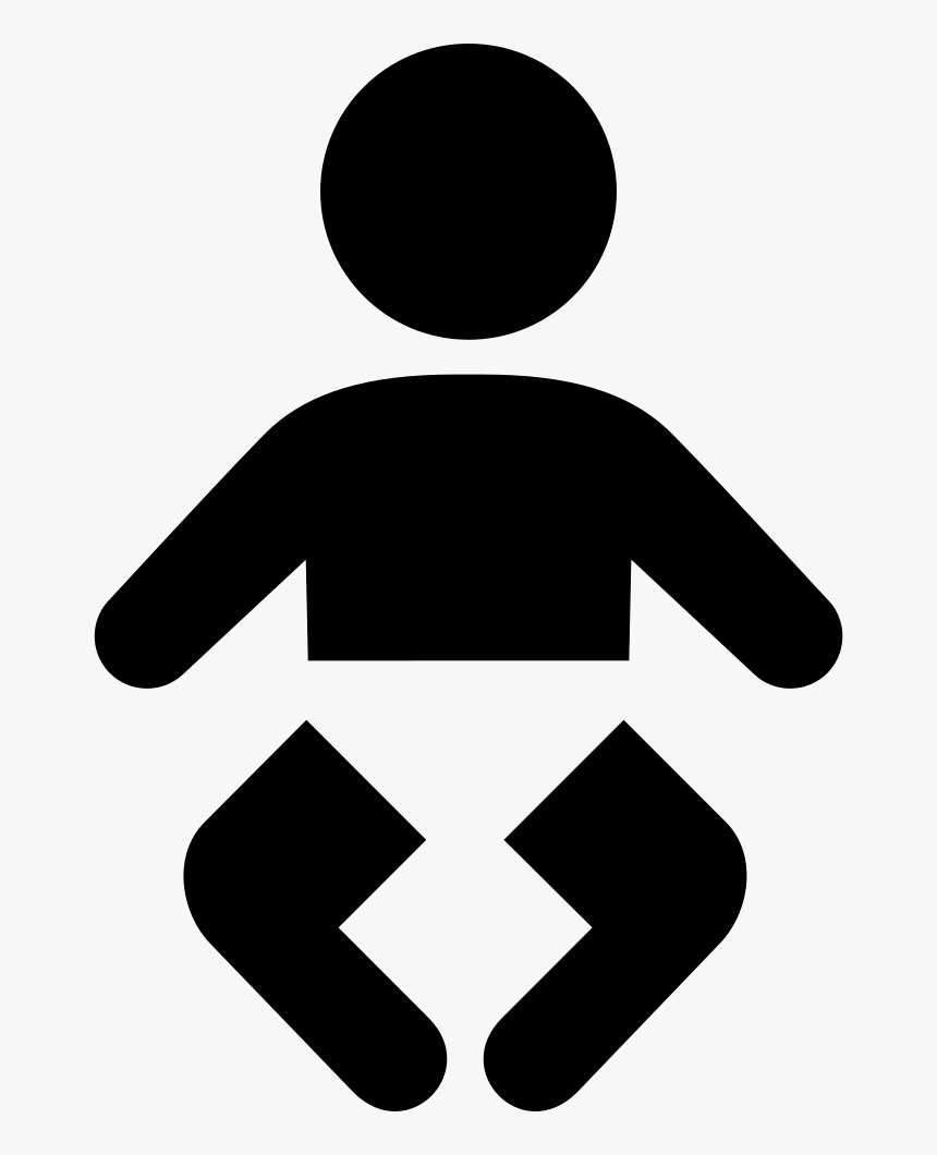 Baby With Diaper - Baby Change Symbol, HD Png Download, Free Download