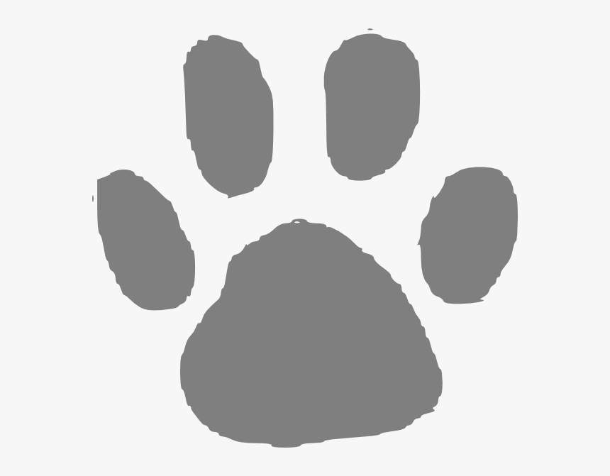 Bear Paw Clip Art At Clker - Teddy Bear Paw Print, HD Png Download, Free Download