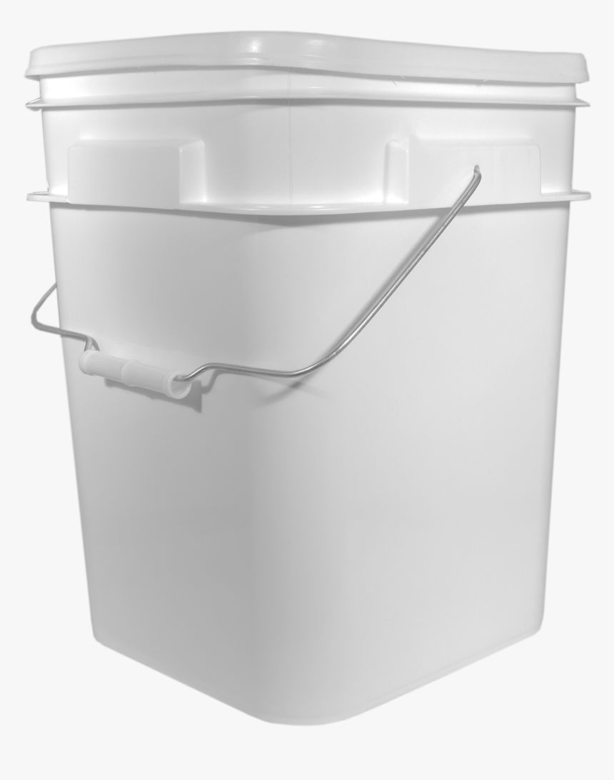 Bucket, Food Grade Plastic, 4 Gal, Square, New - Chest Of Drawers, HD Png Download, Free Download