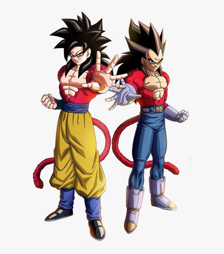 Goku And Vegeta Ssj4, HD Png Download, Free Download